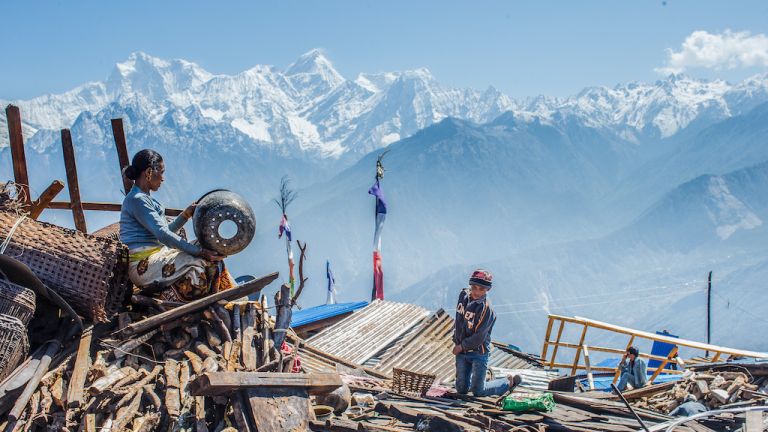 Nepal Earthquake Rehabilitation Builds Back Better Infrastructure}