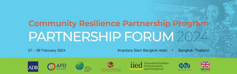 Community Resilience Partnership Program (CRPP) Partnership Forum 2024}