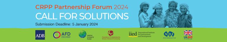 Community Resilience Partnership Program (CRPP) Partnership Forum 2024: Call for Solutions