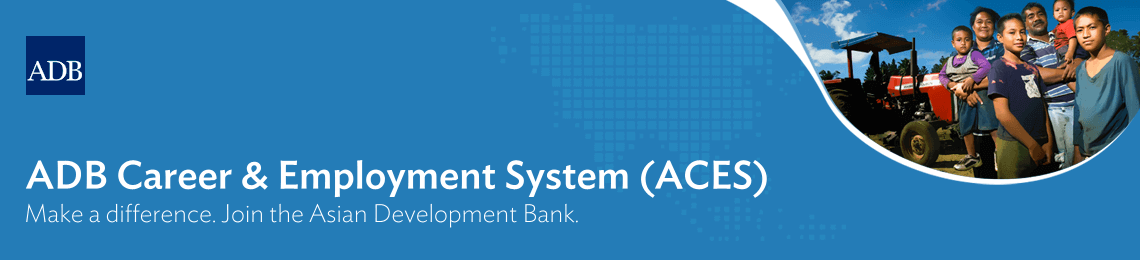 Banner: ADB Career and Employment System